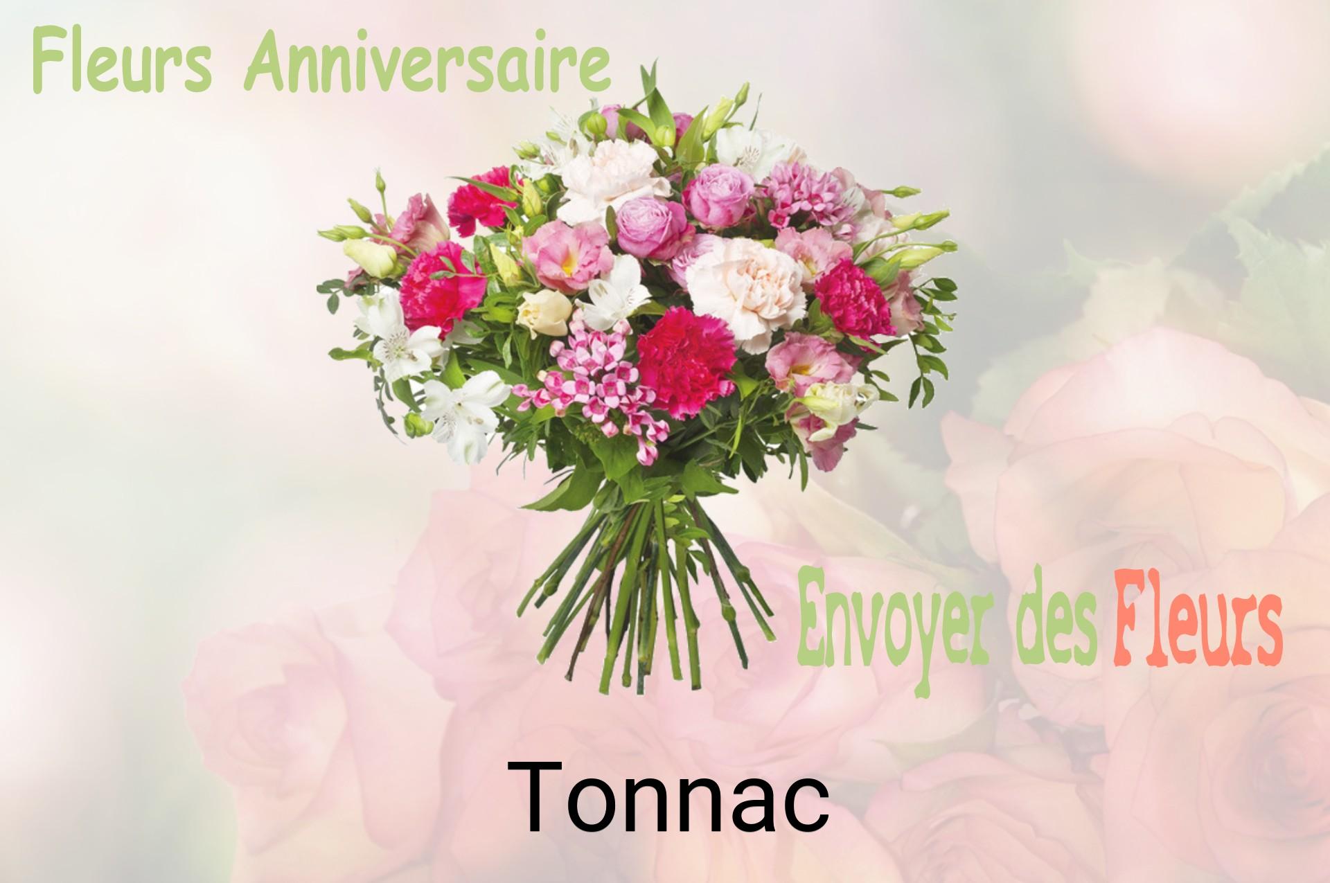 Bouquet de fleurs d’anniversaire livré à Tonnac